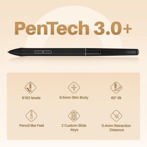 61b5t26bVXL._AC_SL1500.jpg Huion Inspiroy Frego M – Wireless Bluetooth Medium-Size Graphics Tablet. 10 × 6.25″. Battery-Powered (24 h). PenTech 3.0+. Minimalist Design