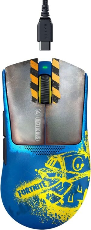 816uQJ_2EJL._AC_SL1500.jpg Razer DeathAdder V3 Pro Wireless Gaming Mouse: 63g Lightweight - Focus Pro 30K Optical Sensor - Optical Switches Gen-3 - HyperSpeed Wireless - 5 Programmable Buttons - 90 Hr Battery - 鼠標