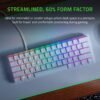 81bOJpBkxrL._SL1500.jpg Razer Huntsman Mini - Mercury Edition - 60% Optical Gaming Keyboard (Linear Red Switch) - 鍵盤