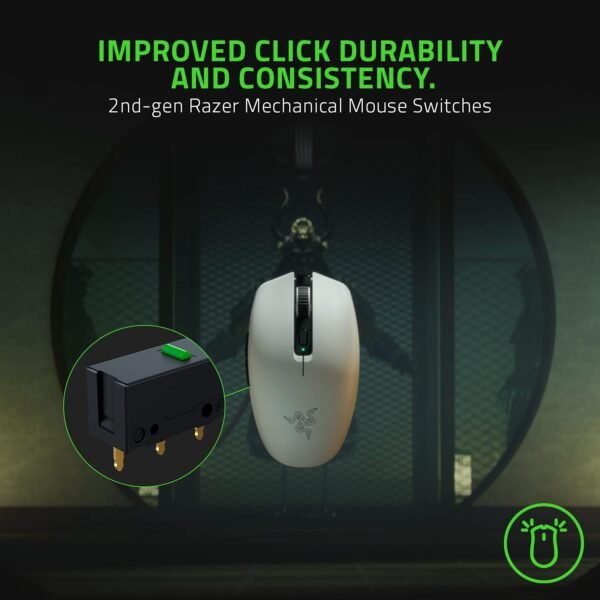 RazerOrochiV2MobileWirelessGamingMouse_UltraLightweight-2WirelessModes-Upto950hrsBatteryLife-MechanicalMouseSwitches-5GAdvanced18KDPIOpticalSensor-White-4.jpg Razer Orochi V2 – Ultra-游戲鼠標
