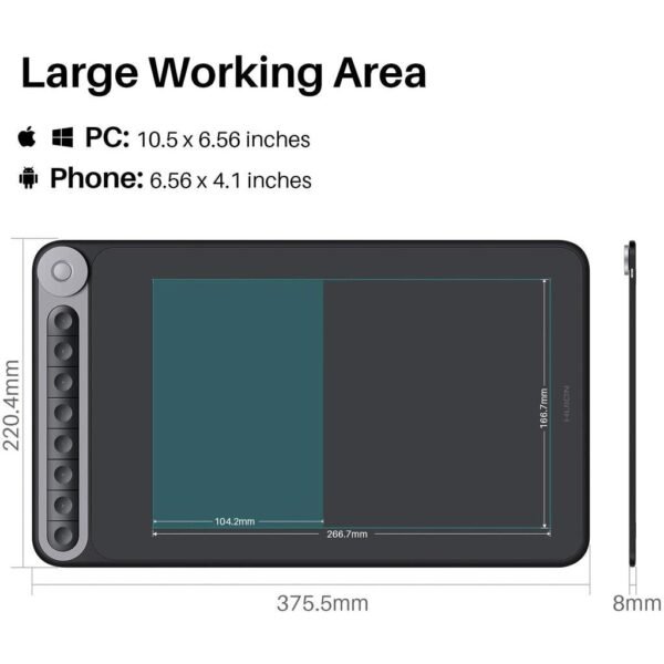 huion-inspiroy-dial-q620m-graphic-pen-tablet-8-programmable-keys-382228.jpg Huion Inspiroy Dial Q620M 游戲鼠標