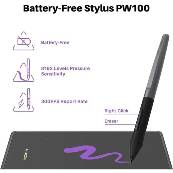 Huion Inspiroy H420X Graphic 畫板 (106 x 66mm)