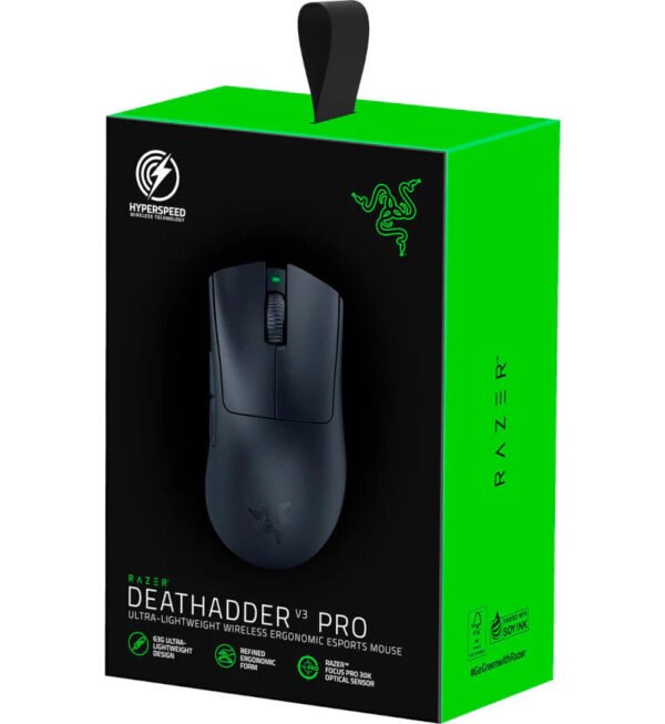 Razer DeathAdder V3 Pro USB Optical Wireless RGB 游戲鼠標